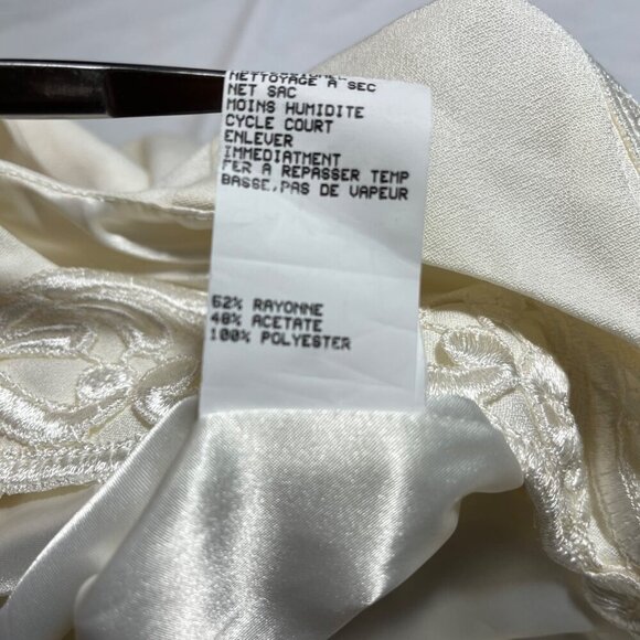 Jessica McClintock Bridal Maxi Wedding Dress with Train Vintage Ladies Size SM - Picture 14 of 15